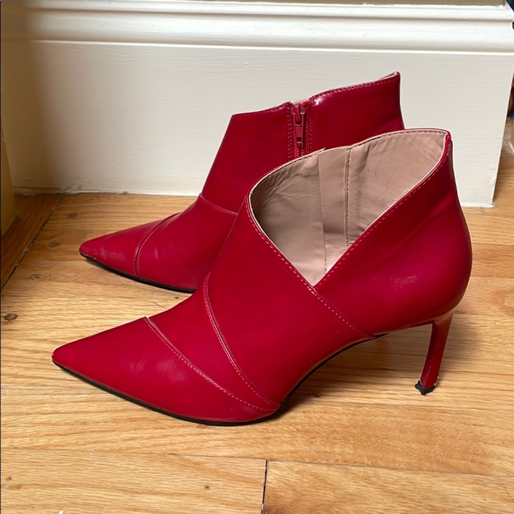 Red booties